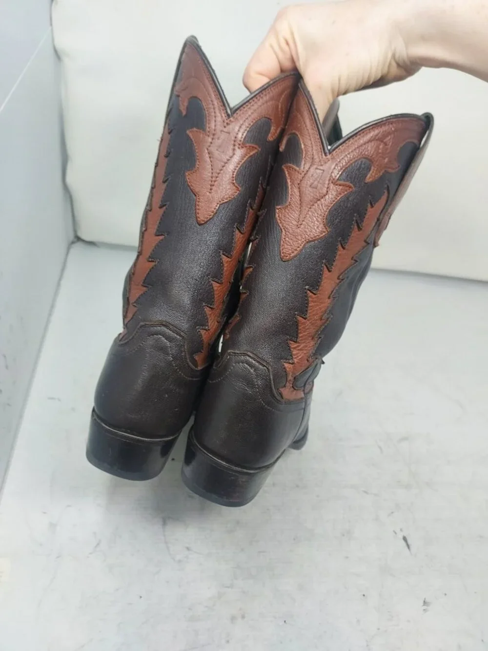 Tecovas MEN Birthday VII Limited Edition Dark Chocolate Deer Cowboy Boot